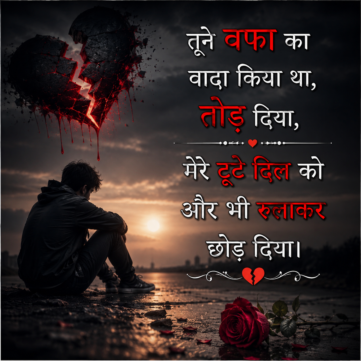 Bewafa Broken Heart Shayari Bewafa Broken Heart Shayari