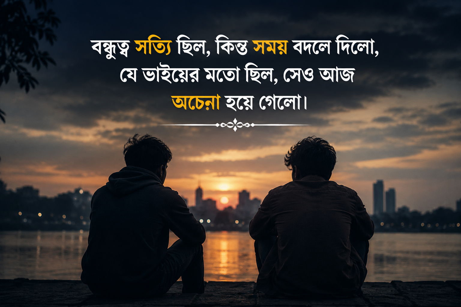 Friend Sad Shayari In Bengali