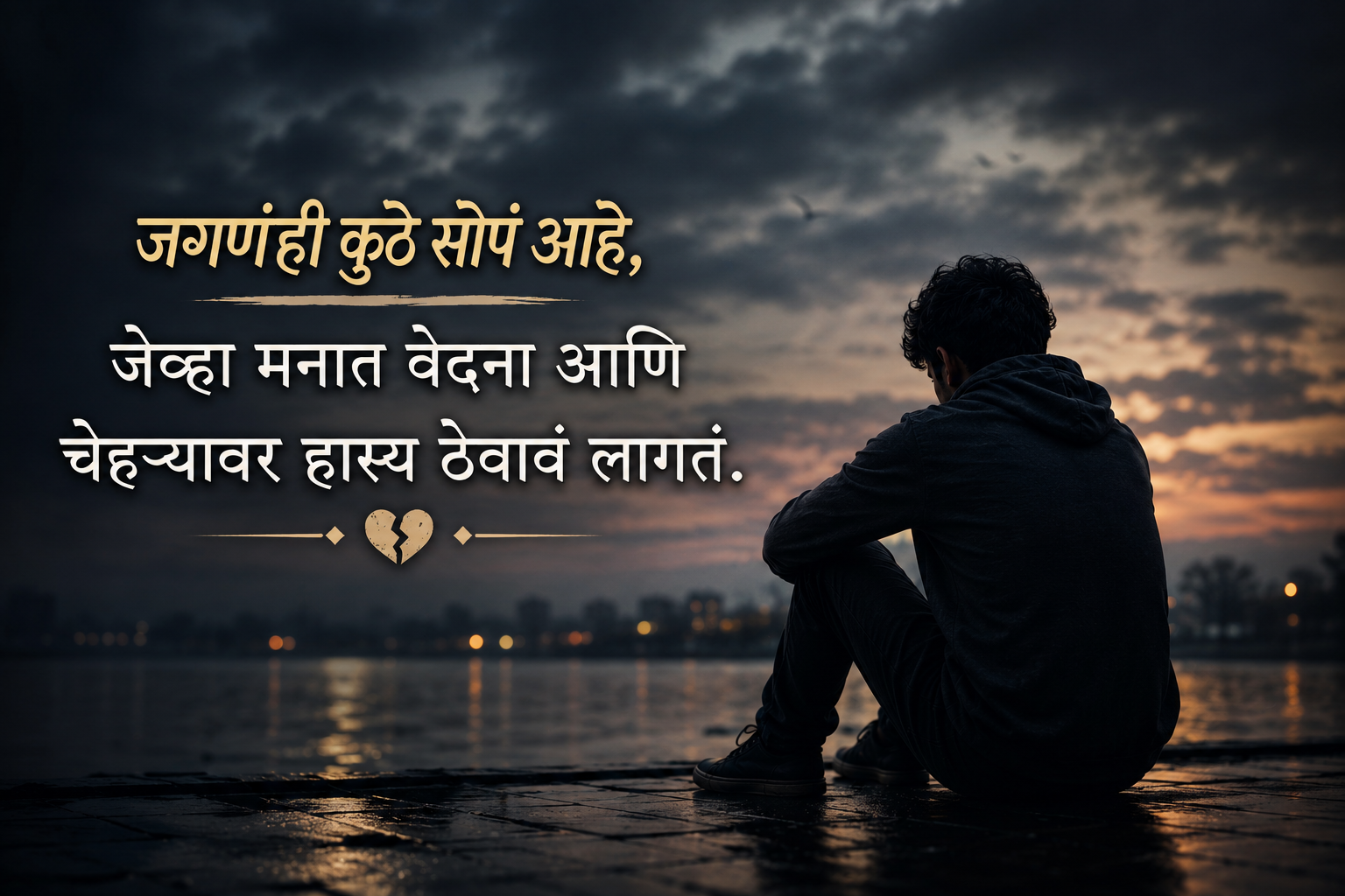 Heart Touching Sad Shayari In Marathi