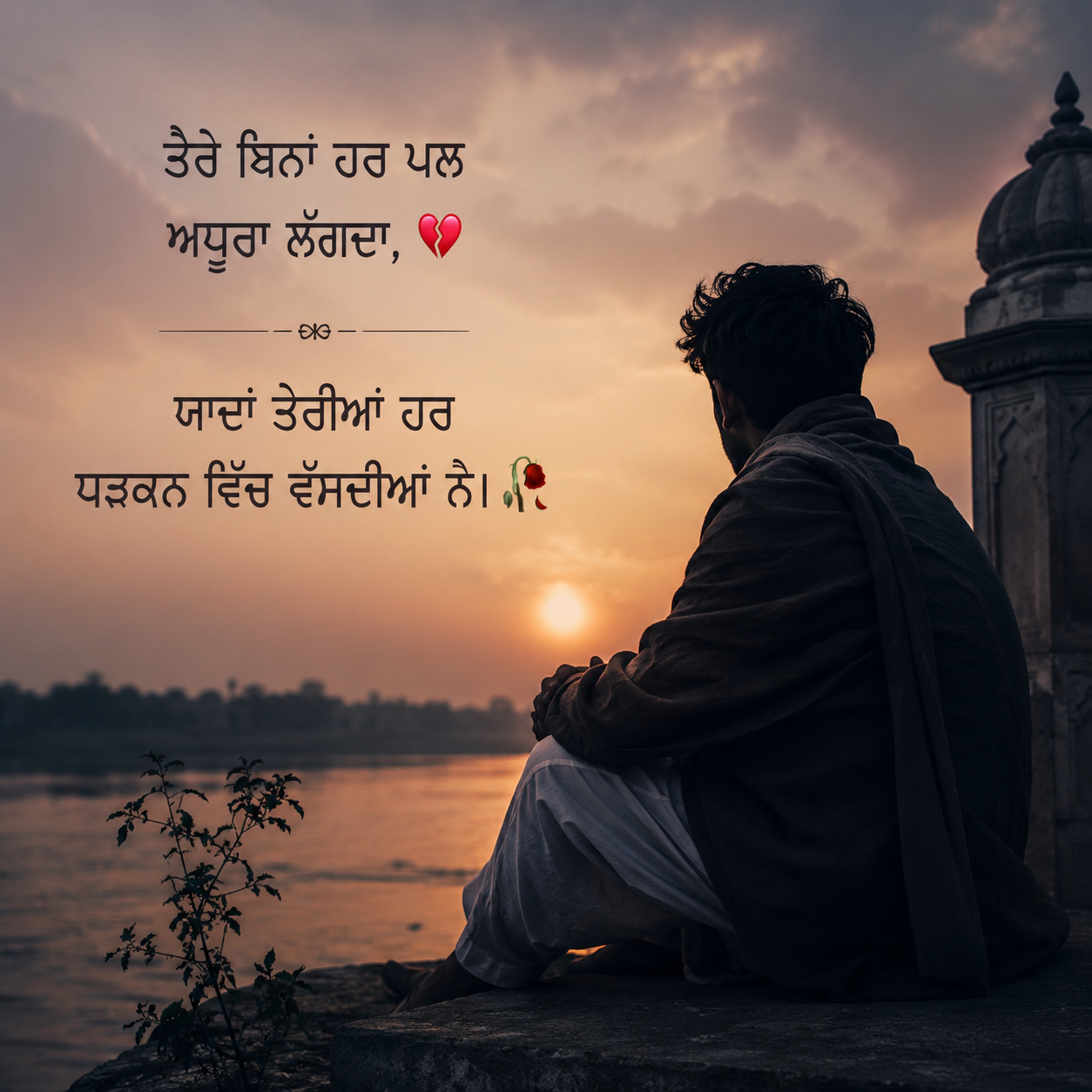 Punjabi Sad Shayari – Miss You