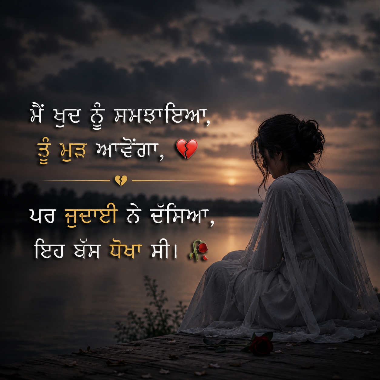 Punjabi Sad Status for Girls