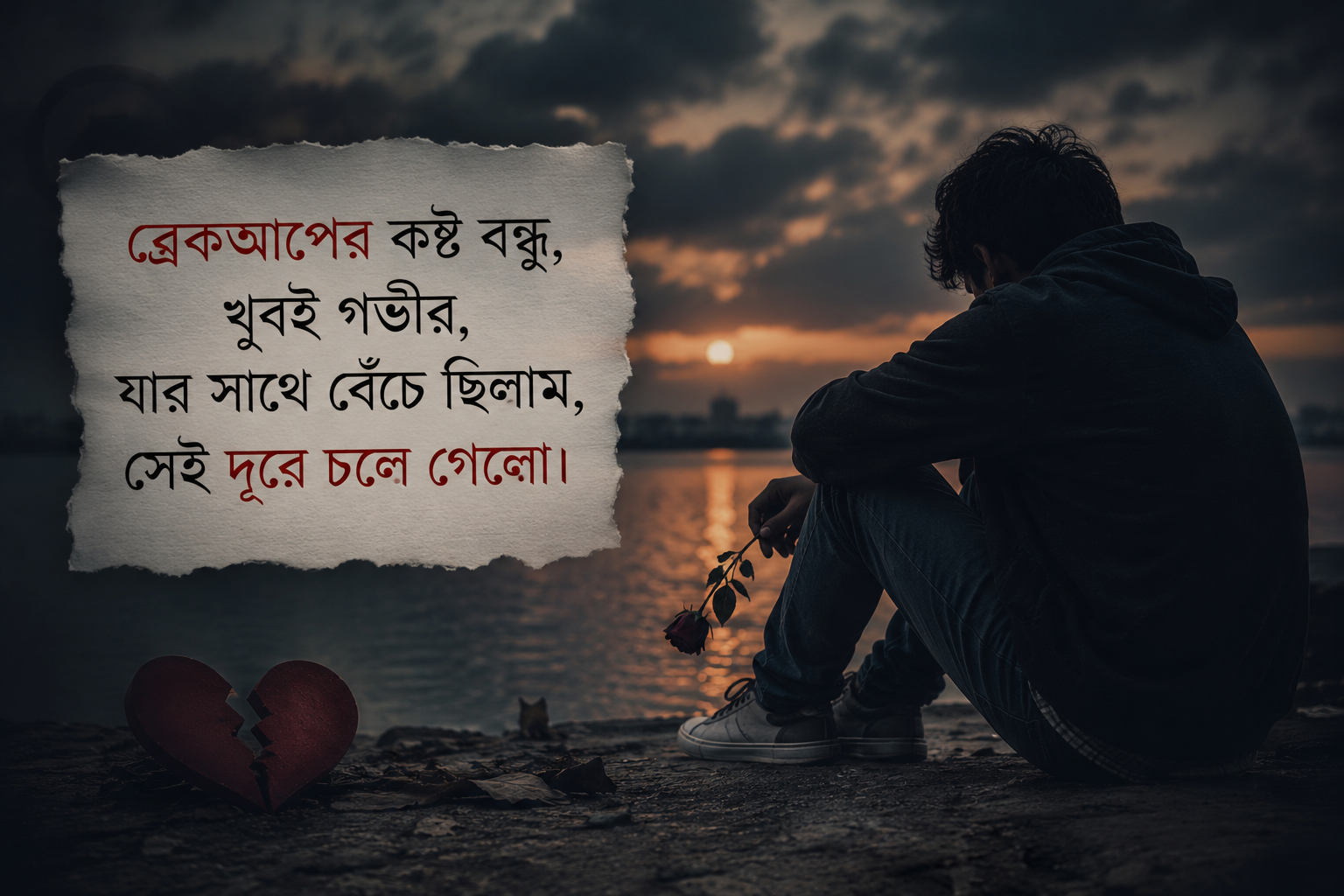 Sad Breakup Shayari In Bengali
