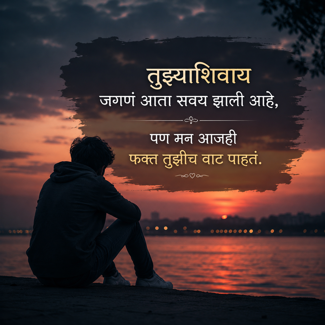 Sad Shayari In Marathi For Boyfriend