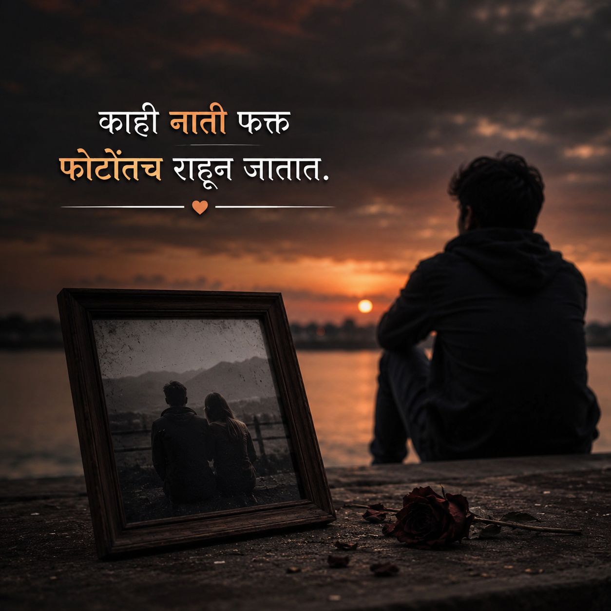 Sad Shayari Marathi for Instagram Caption