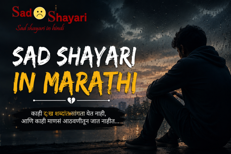 Sad Shayari in Marathi