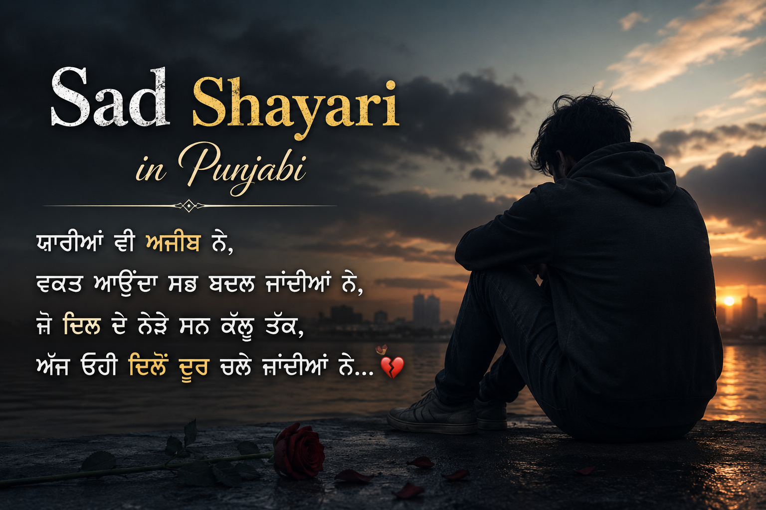 sad shayari in punjabi