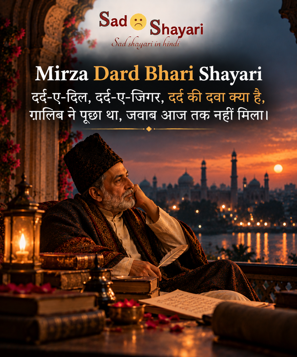 Mirza Dard Bhari Shayari